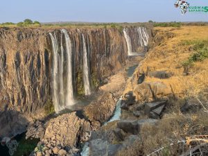 Victoria Falls on the Zimbabwean side