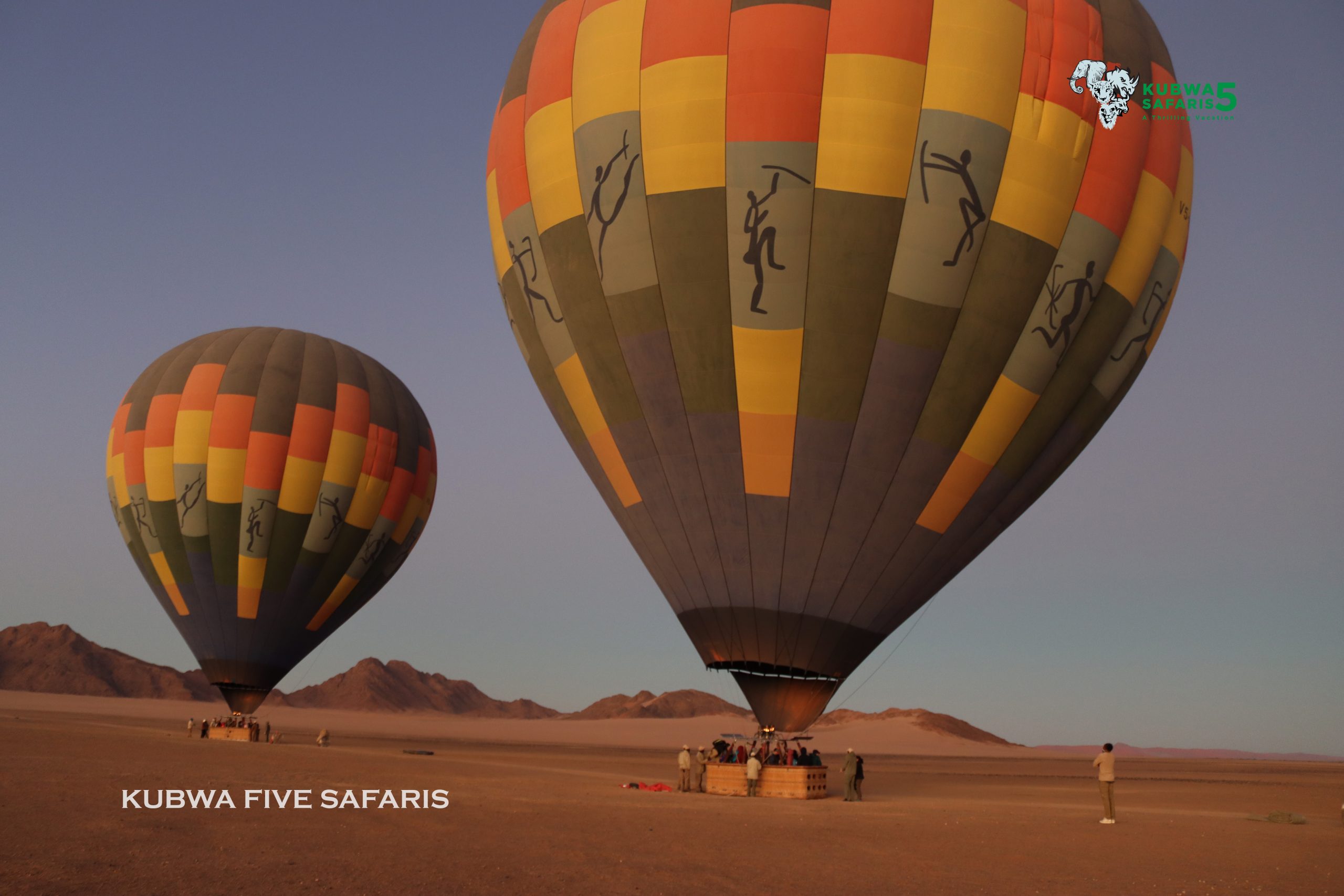 Exciting Hot air balloon safari in Namibia