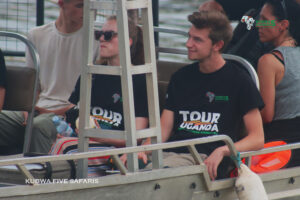 Boat cruise in Murchison Falls