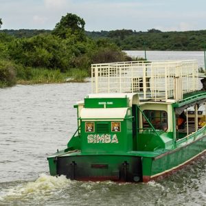 Boat ride in Queen Elizabeth NP